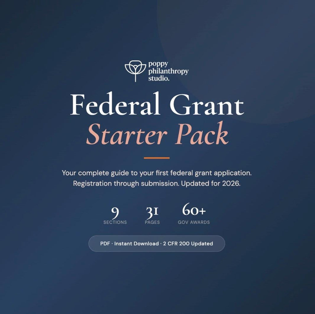 Federal Grant Application Starter Pack