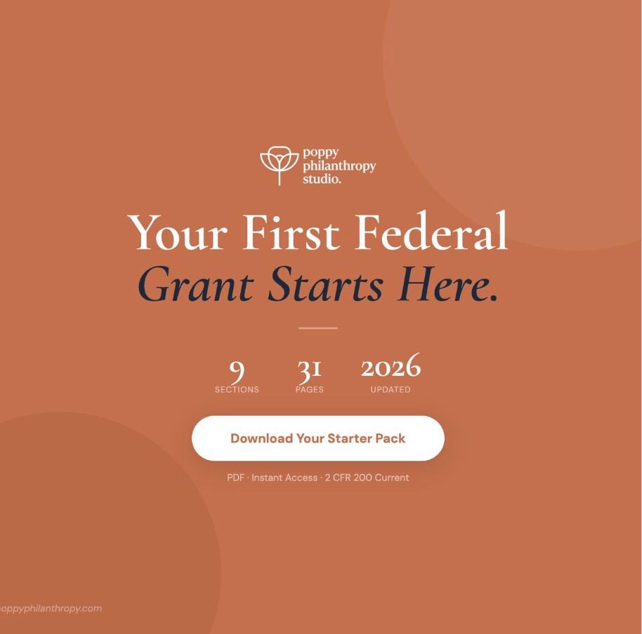 Federal Grant Application Starter Pack