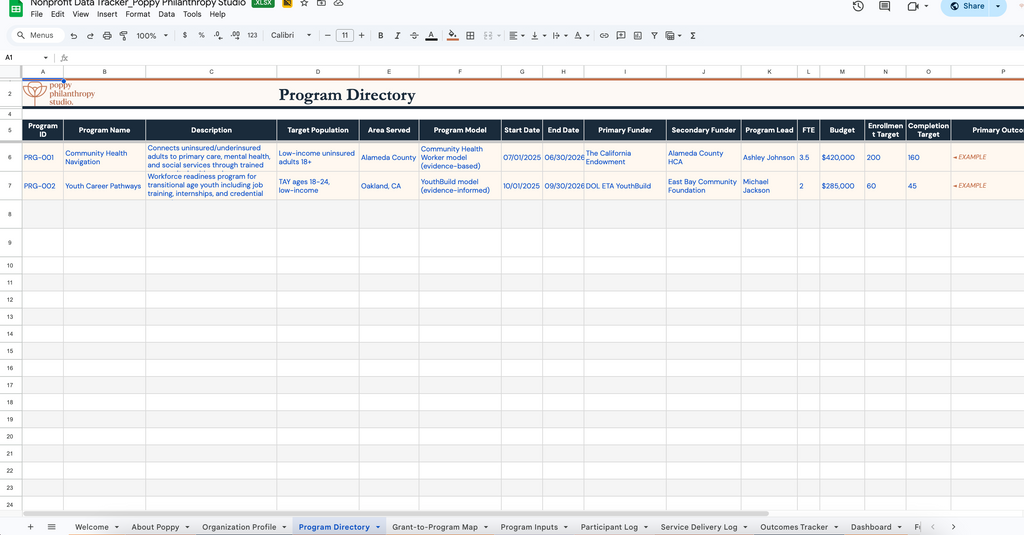 The Program Impact Tracker