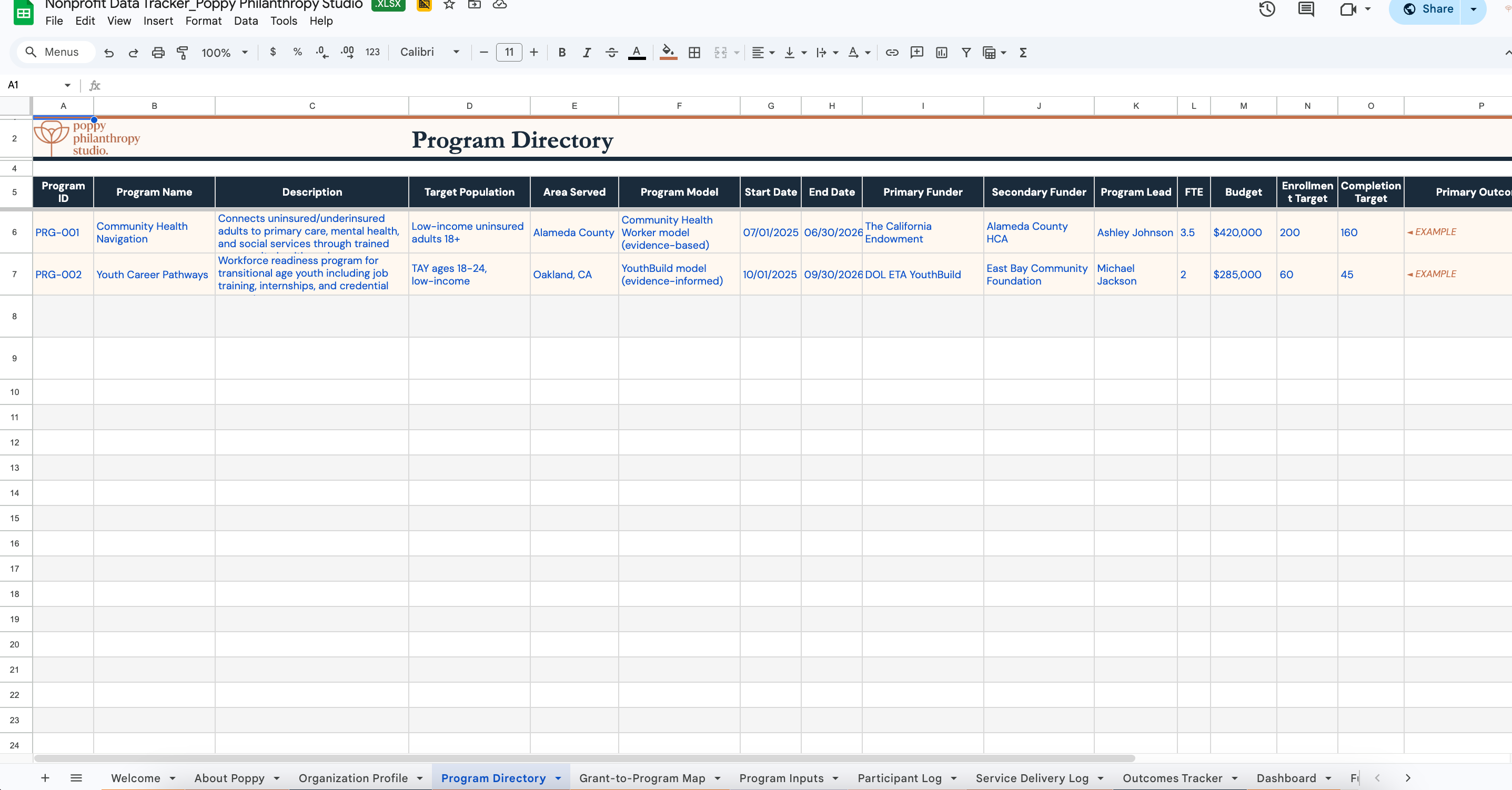 The Program Impact Tracker